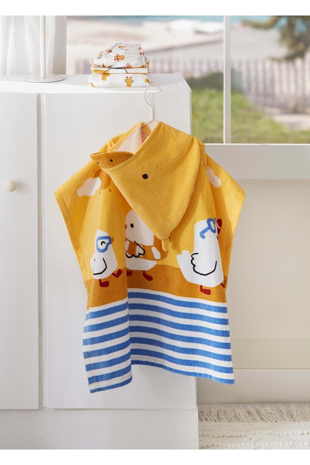 Mayoral Erkek Bebek Kapşonlu Havlu - Mayoral - SARI - 0-6 AY - 9458-SARI-0-6 AY
