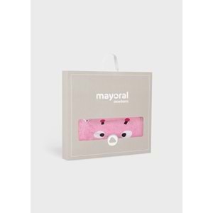 Mayoral Kız Bebek Kapşonlu Havlu - Mayoral - RENKLİ - 0-6 AY - 9459-RENKLİ-0-6 AY
