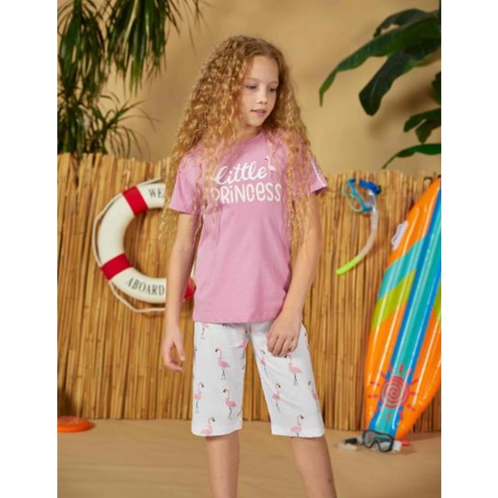 ELSİMA PEMBE KIZ PİJAMA TAKIMI - ELSİMA - PEMBE - 2 YAŞ - A3096-PEMBE-2 YAŞ