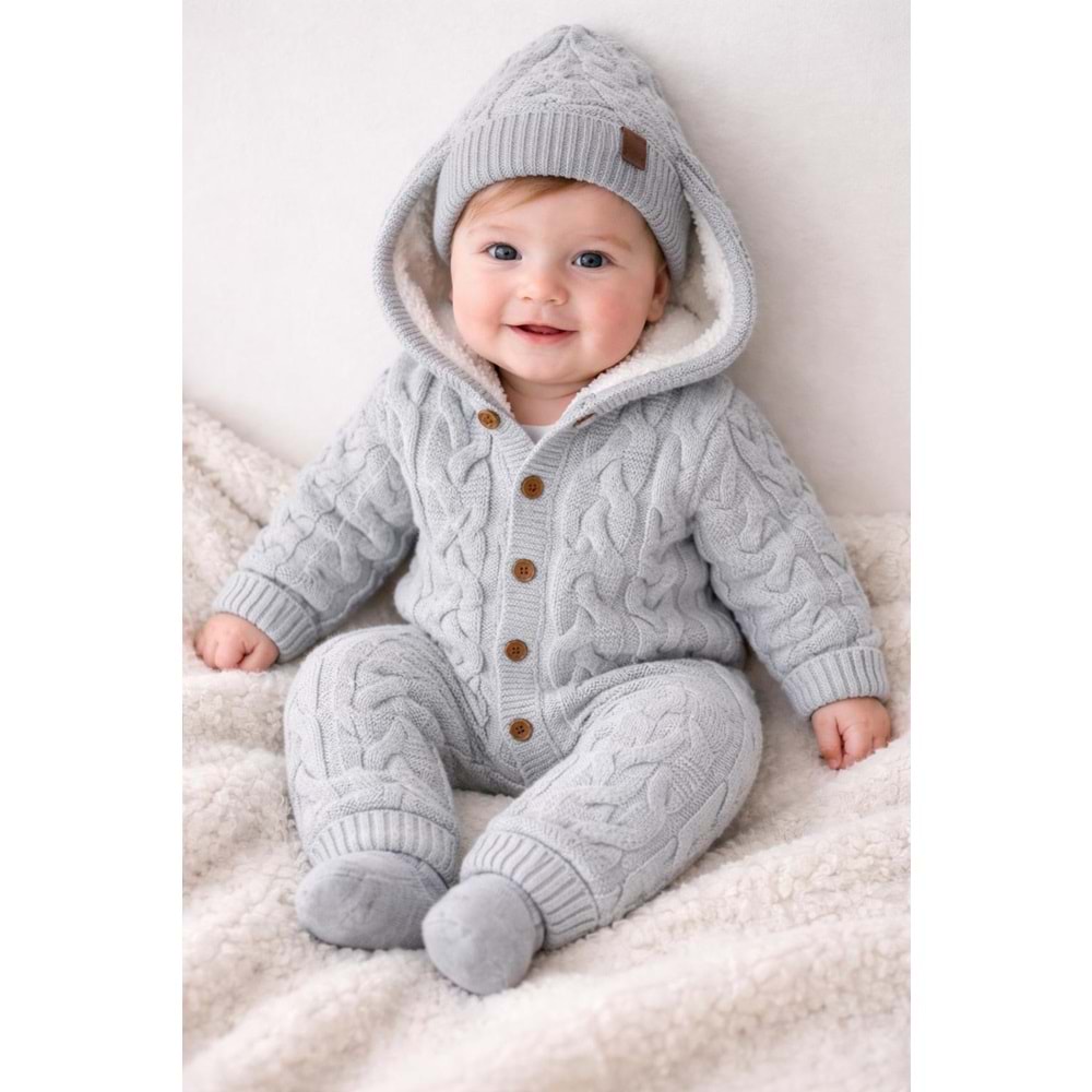 Andywawa triko astronot - GRİ - 12-18 AY - AC24336-GRİ-12-18 AY