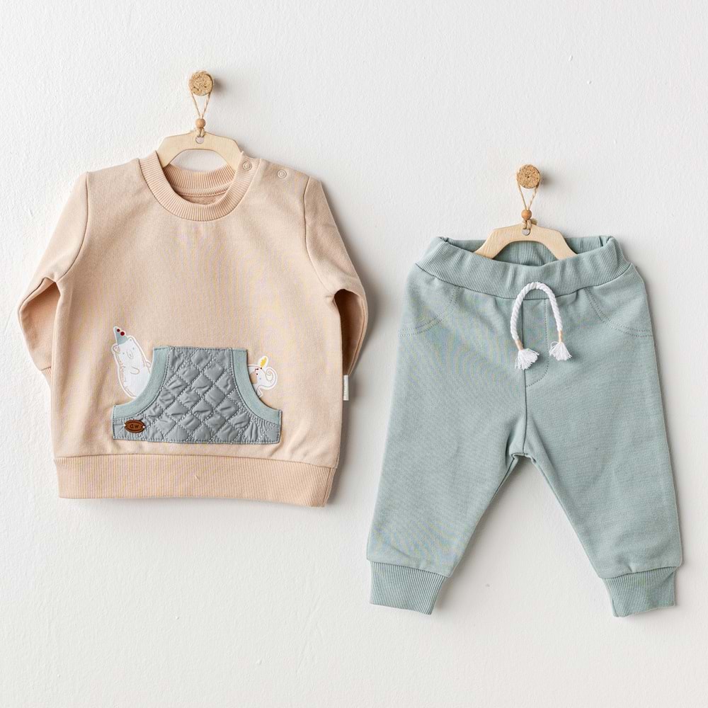 Andywawa Erkek Bebek 2Lİ Takım