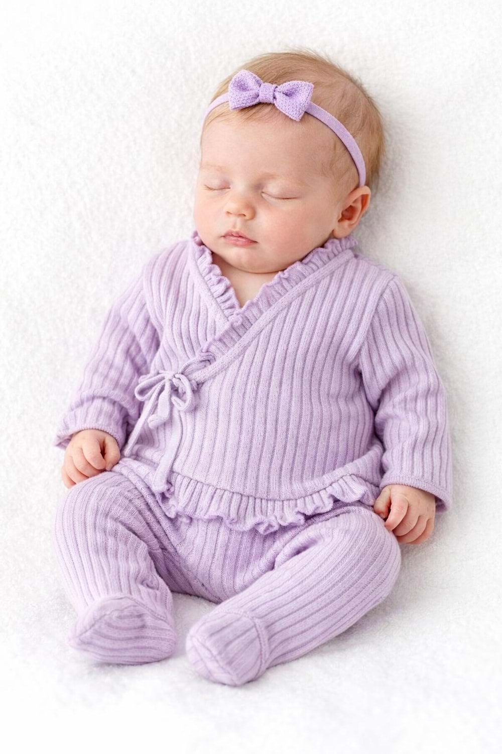 Andywawa Kız Bebek 2Lİ Set - Andywawa - LİLA - 0-3 AY - AC25094-LİLA-0-3 AY