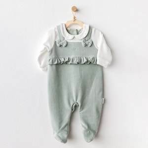 Andywawa Kız Bebek Tulum - Andywawa - MİNT - 6-9 AY - AC25133-MİNT-6-9 AY