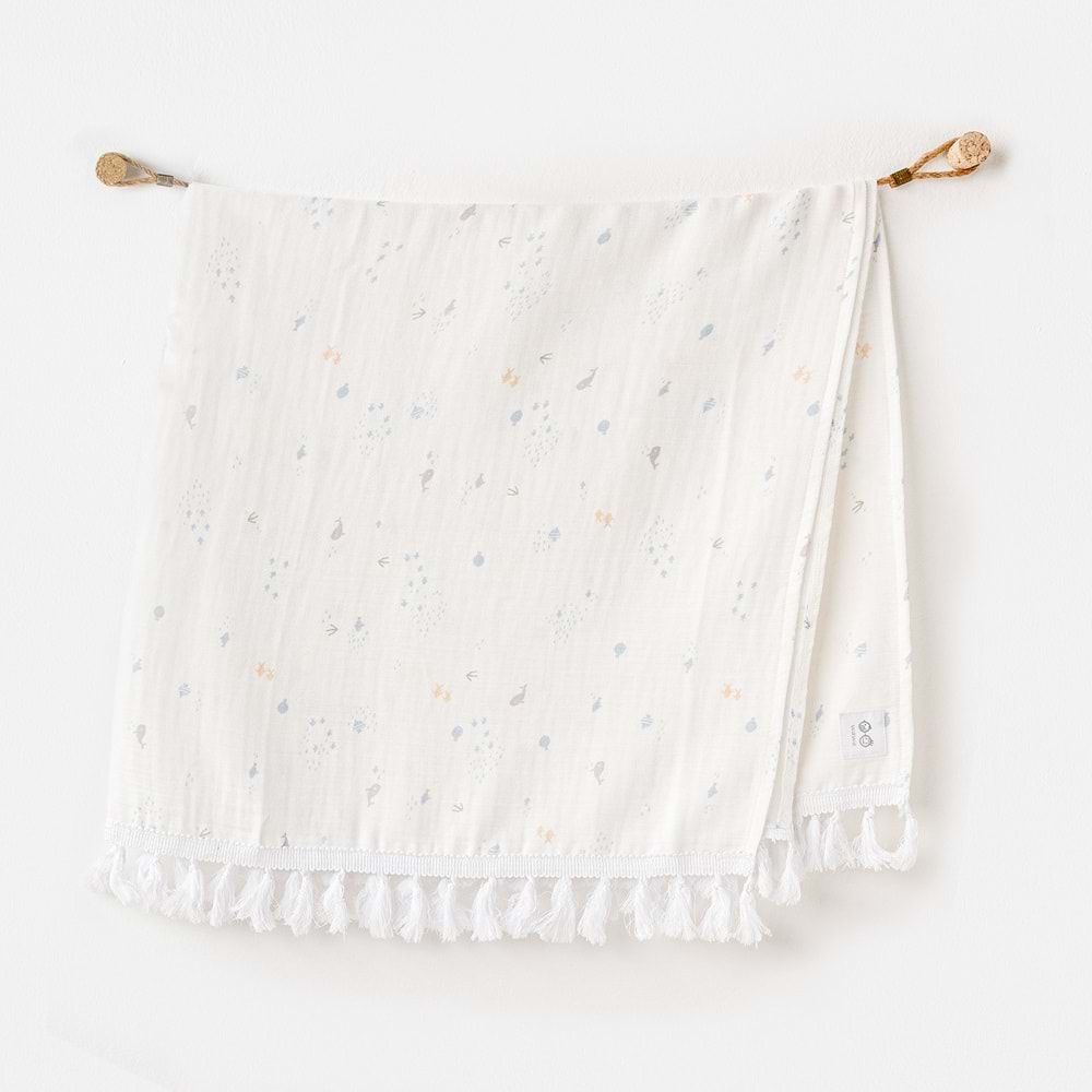 Andywawa Bebek Battaniye - Andywawa - BEYAZ - 0-6 AY - AC25620-BEYAZ-0-6 AY