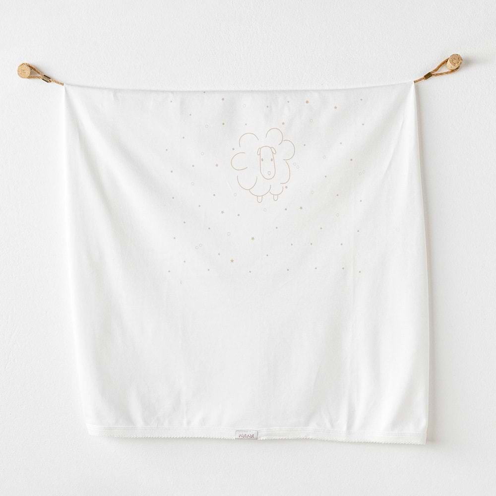 Andywawa Bebek Battaniye - Andywawa - ECRU - 0-6 AY - AC25733-ECRU-0-6 AY