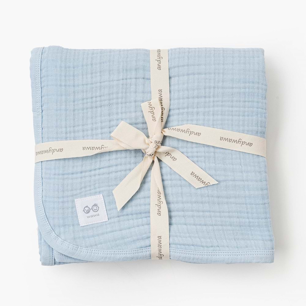 Andywawa Bebek Battaniye - Andywawa - MAVİ - 0-6 AY - AC25870-MAVİ-0-6 AY