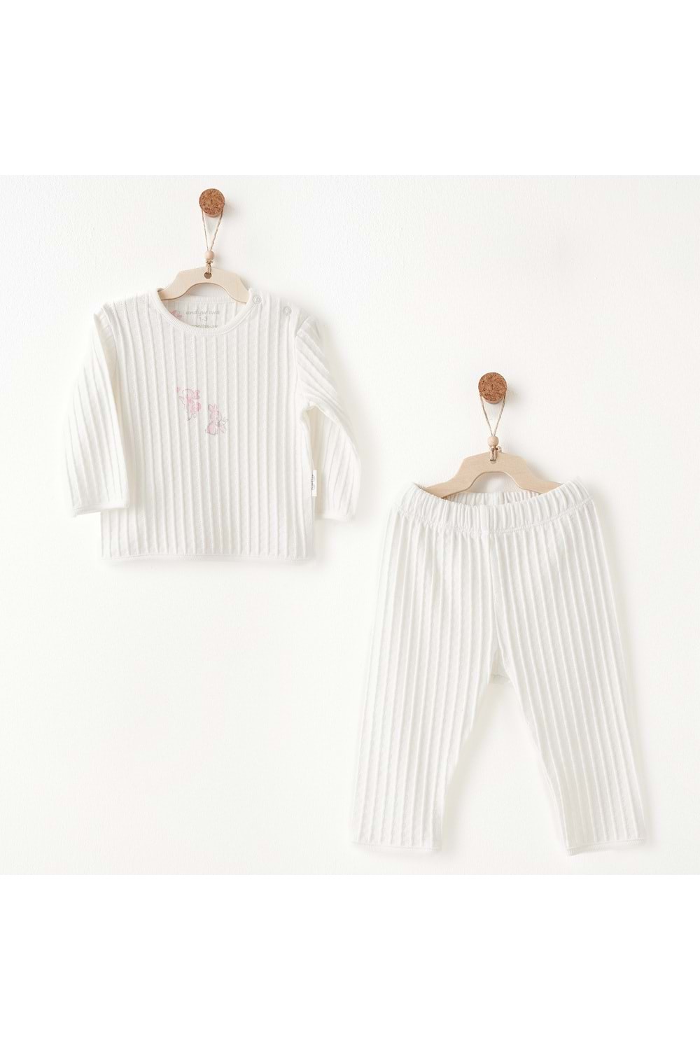 Andywawa Bebek Takım - Andywawa - ECRU - 12-18 AY - AC26511-ECRU-12-18 AY