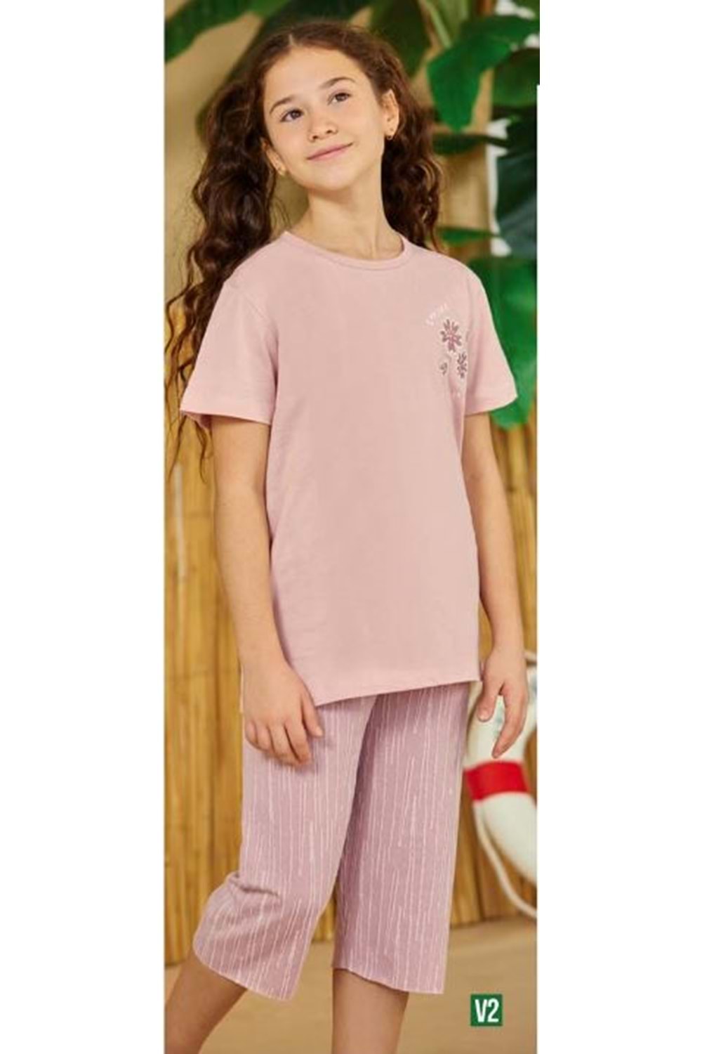 ELSİMA KIZ ÇOCUK PİJAMA TAKIMI - ELSİMA - PEMBE - 8 YAŞ - B3137-PEMBE-8 YAŞ