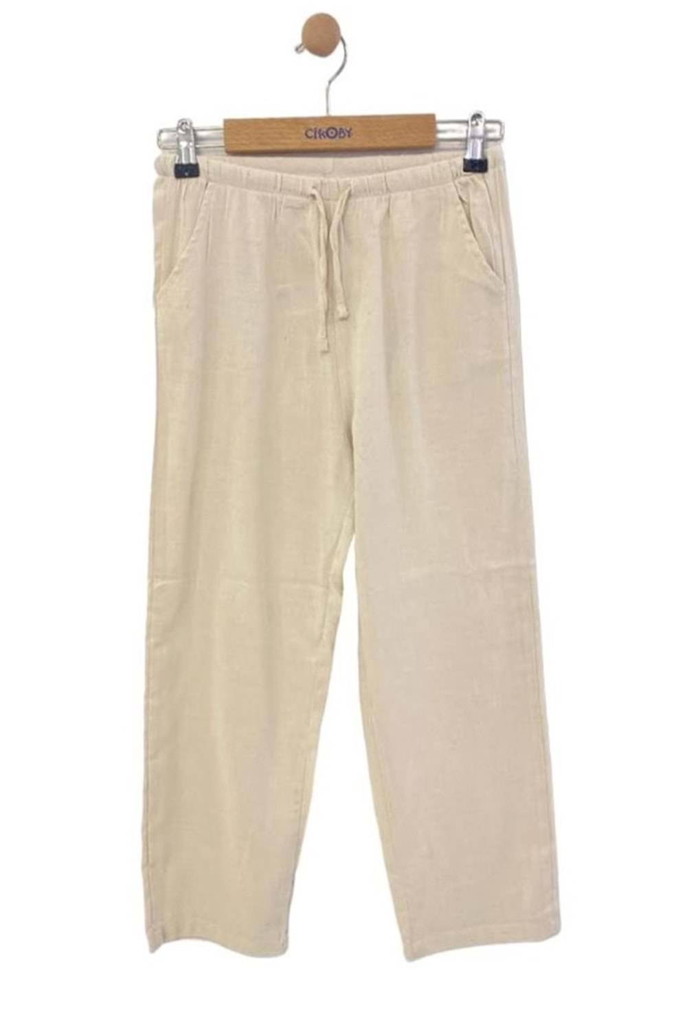 Çikoby Erkek Çocuk Pantolon - Çikobay - ECRU - 10 YAŞ - CE30349-ECRU-10 YAŞ
