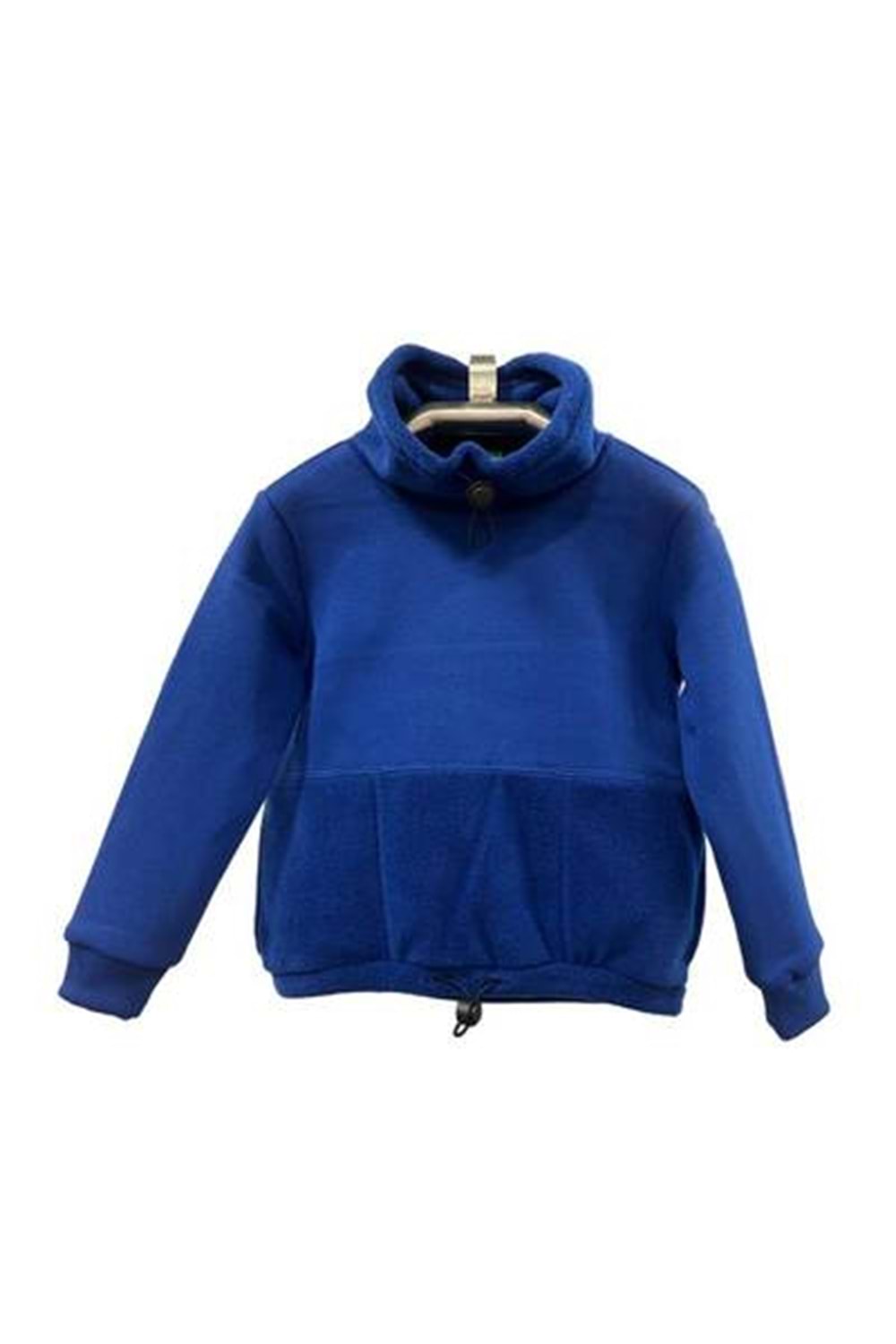 Karamela Lacivert Erkek Çocuk Dik Yaka Sweatshırt - KARAMELA - LACİVERT - 10 YAŞ