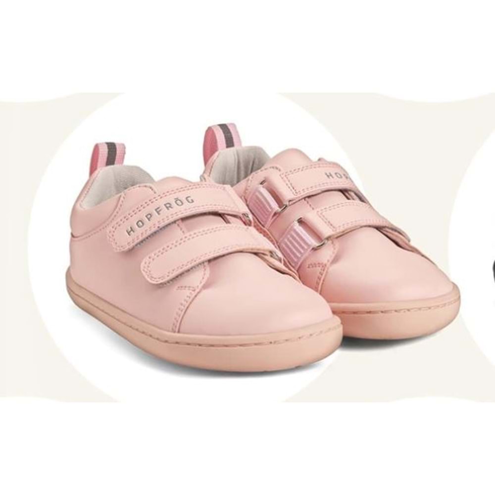 Hopfrög Bebek İlk Adım Ayakkabısı (Vegan) - HOPFRÖG - PEMBE - 23 - Smart Walker Casual-PEMBE-23